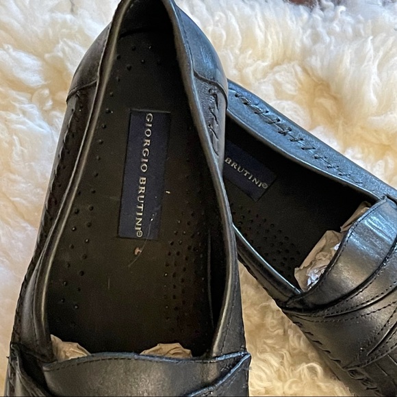 Giorgio Brutini Leather Tassel Loafers main image 12